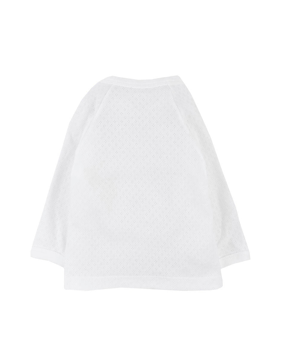 Camiseta cuello V Baby unisex 3