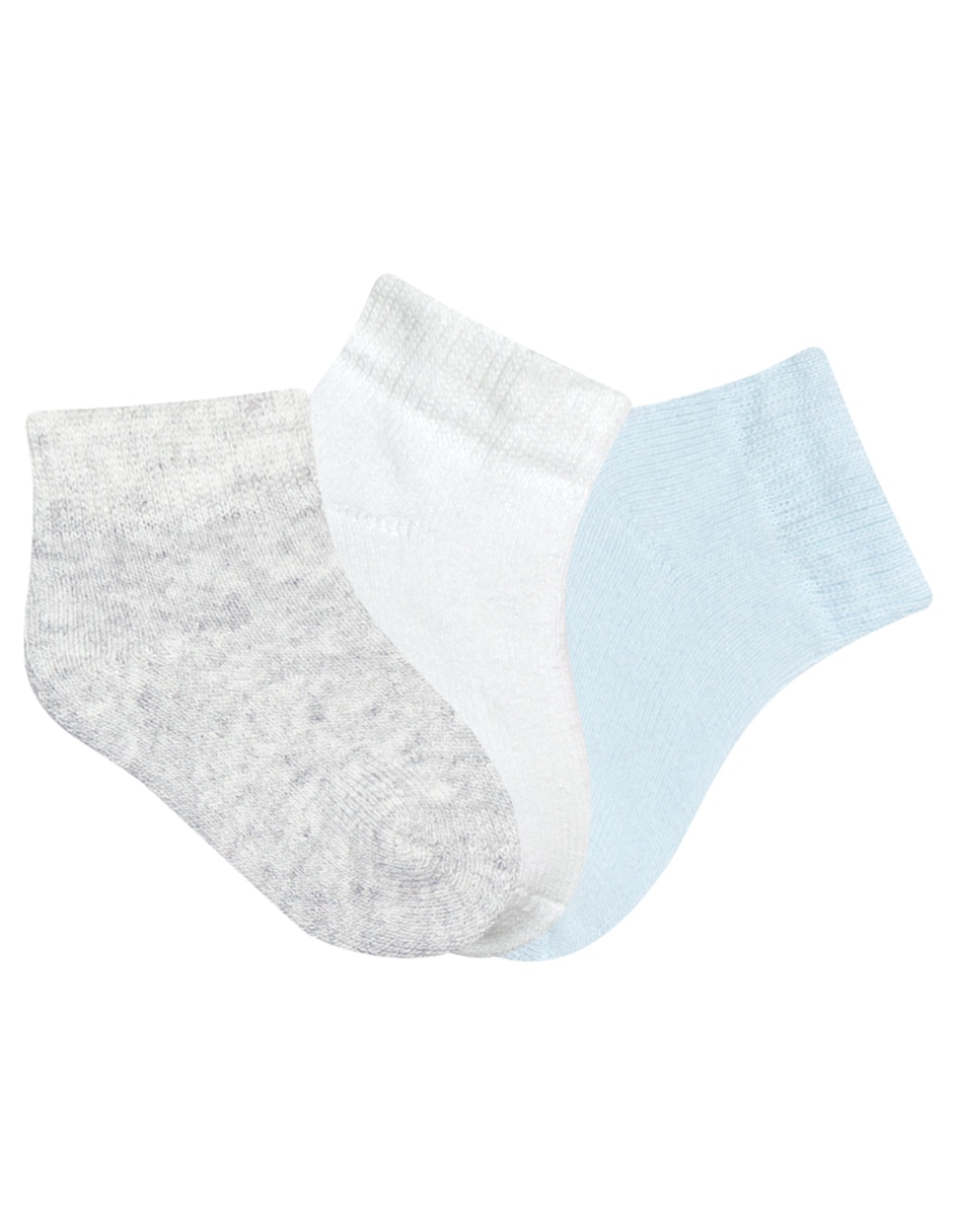 Set tin Mon Caramel Basics para bebé niño 3 pares