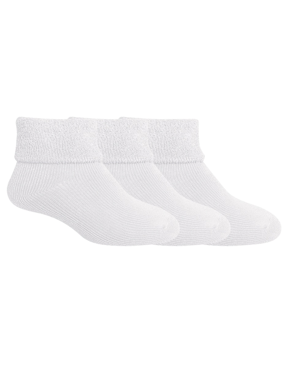 Set tin de algodón para bebé unisex 3 pares Set tin de algodón para bebé unisex 3 pares