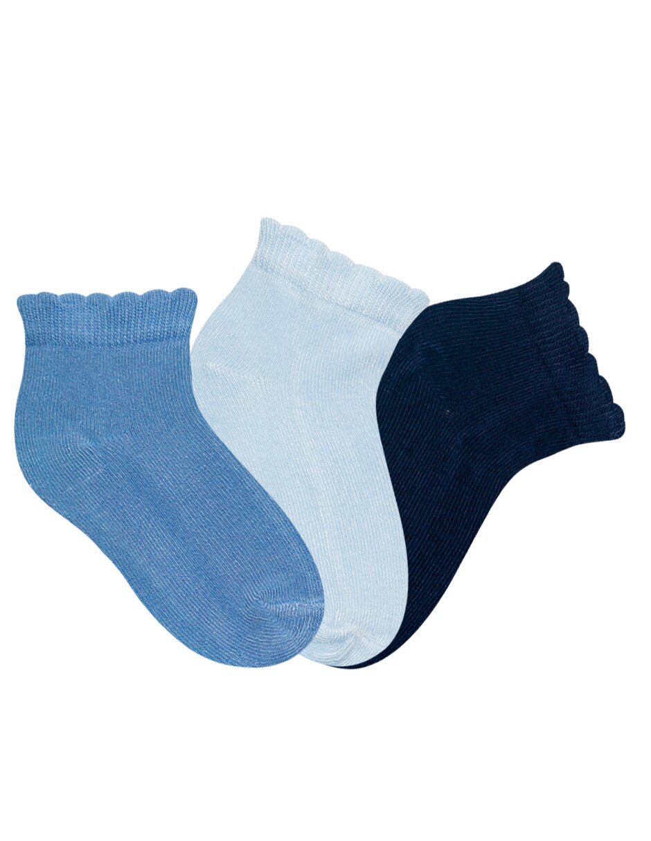 Set tin de algodón para bebé unisex 3 pares 2