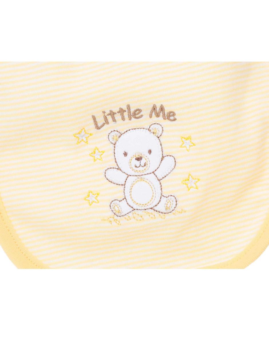 Mameluco Little Me de algodón para bebé