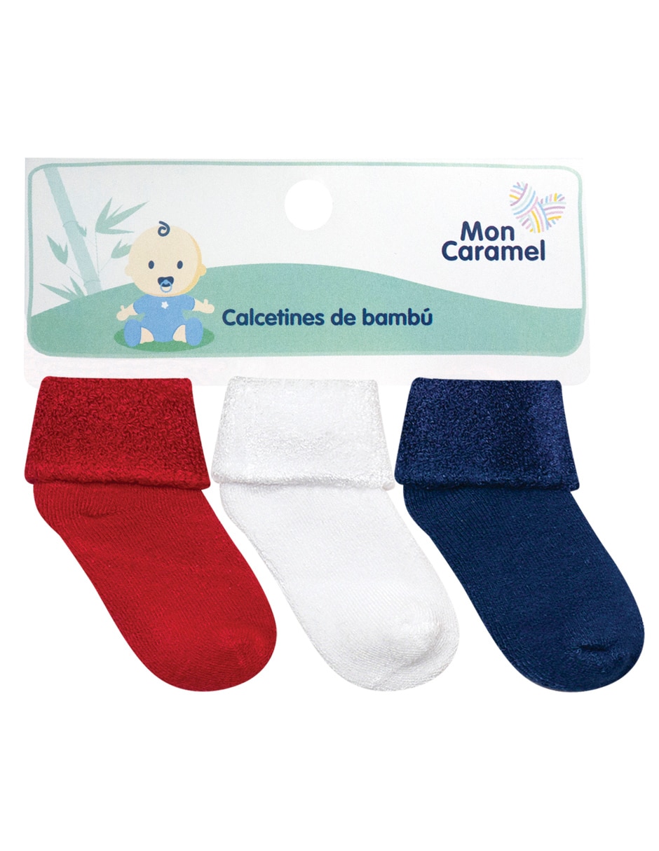 Set tin de algodón para bebé unisex 3 pares 3