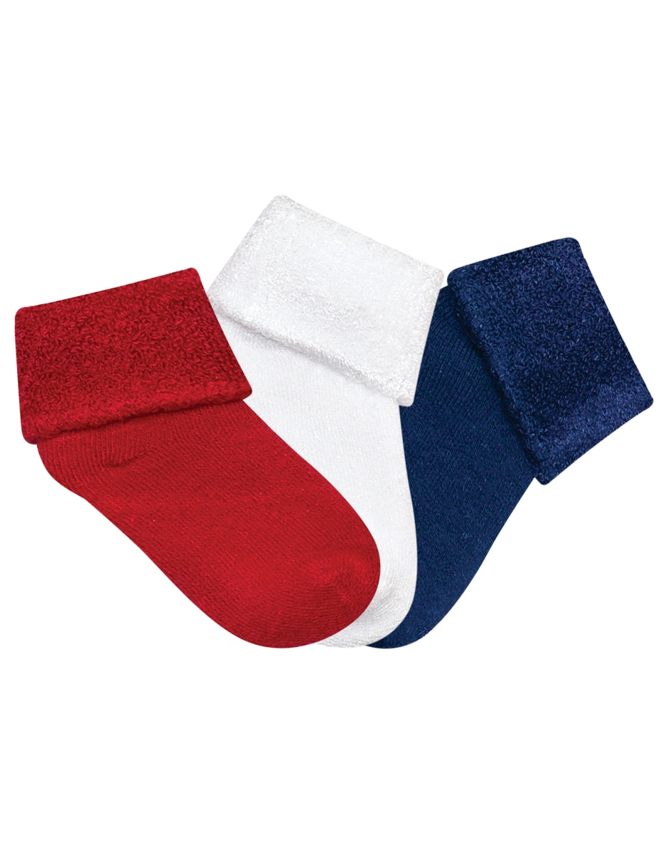 Set tin de algodón para bebé unisex 3 pares 2