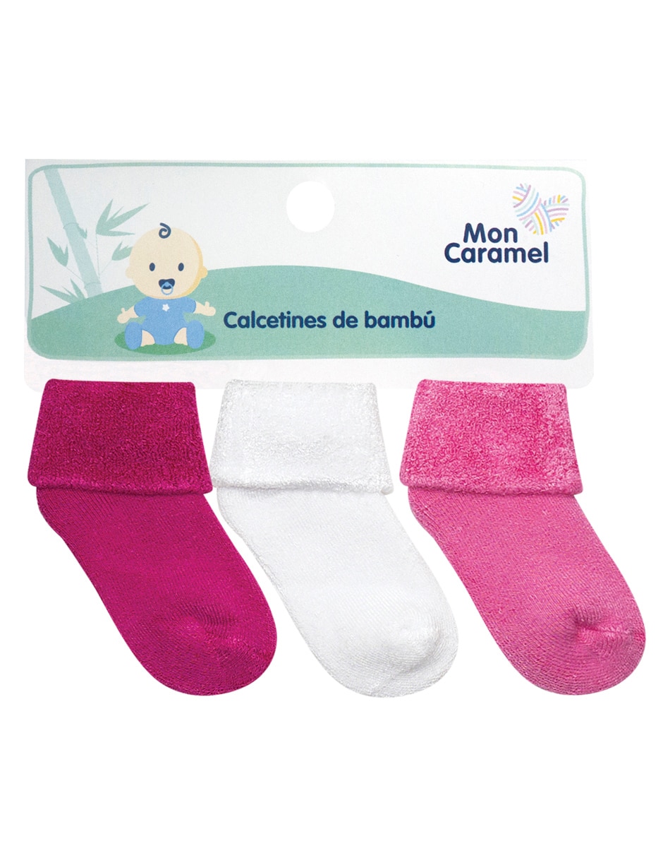 Set tin de algodón para bebé unisex 3 pares 3