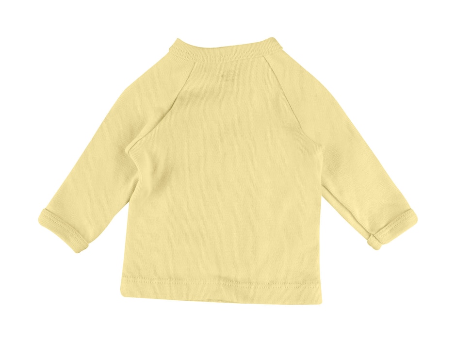 CAMISETA MON CARAME, 0 MESES, AMARILLO