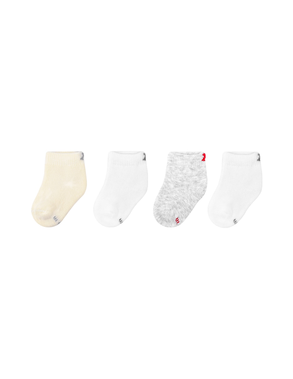 Set tin Baby de algodón para bebé unisex 4 pares