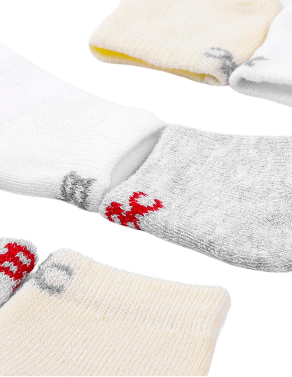 Set tin Baby de algodón para bebé unisex 4 pares 3