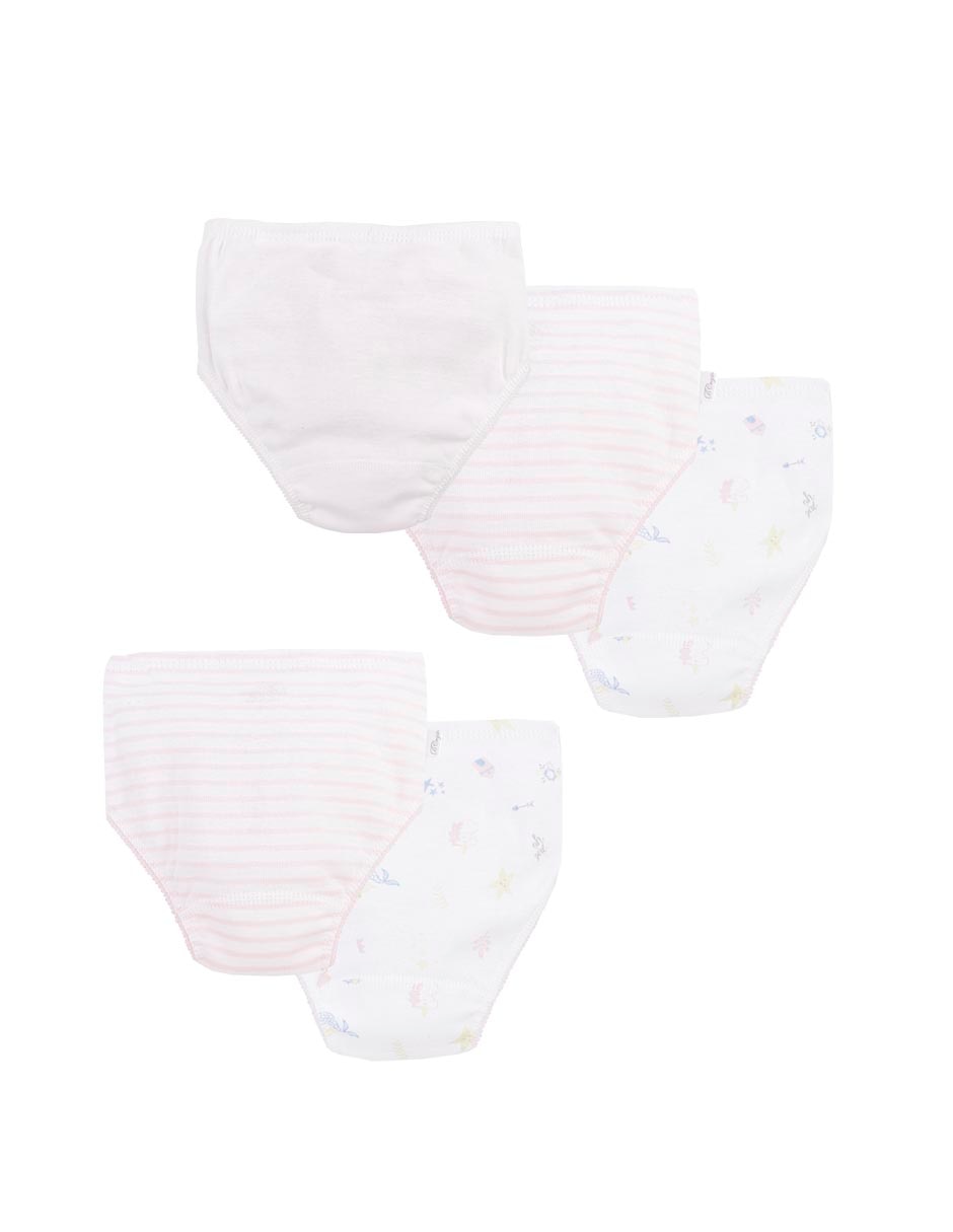 Set panty Baby de algodón para bebé niña 3