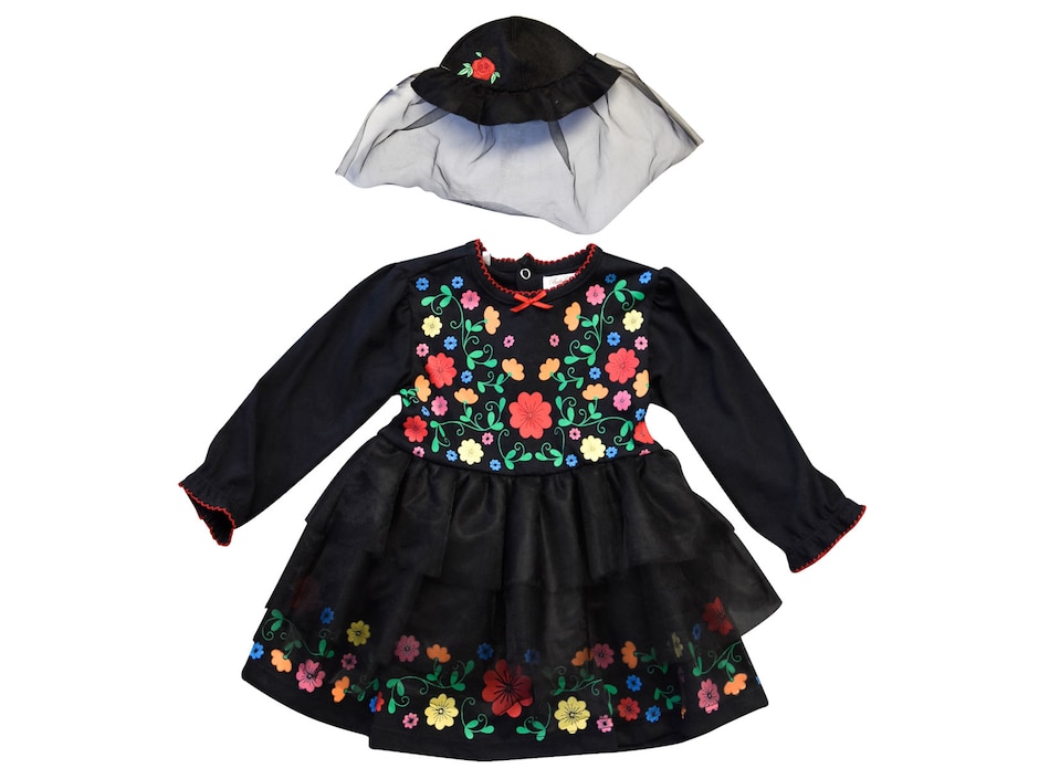 Disfraz de Catrina para niña
