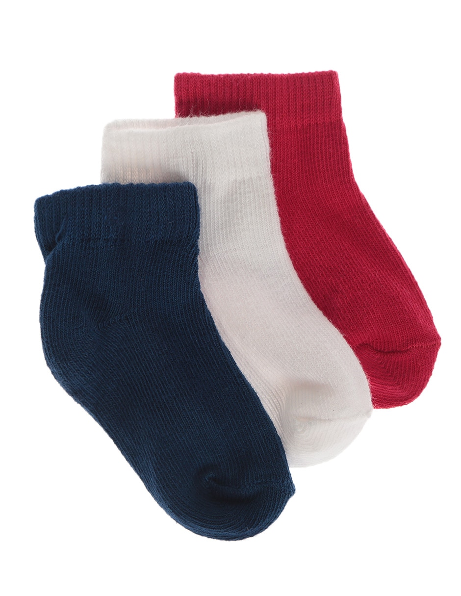 Set tin de algodón para bebé unisex 3 pares
