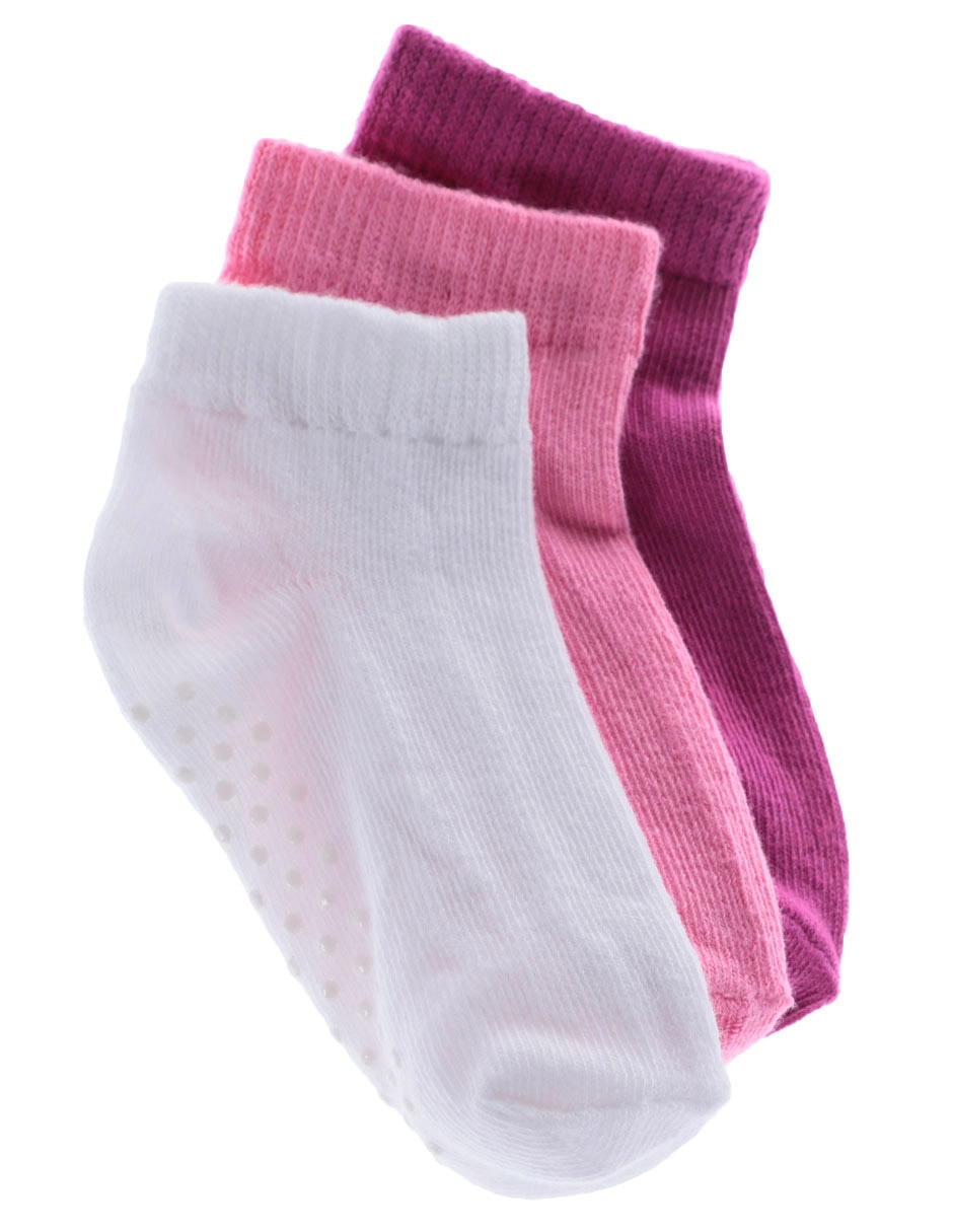 Set tin antiderrapante Mon Caramel Basics de algodón para bebé unisex 3 pares