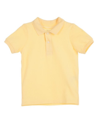 Playera tipo polo de algodón para niño Playera tipo polo de algodón para niño