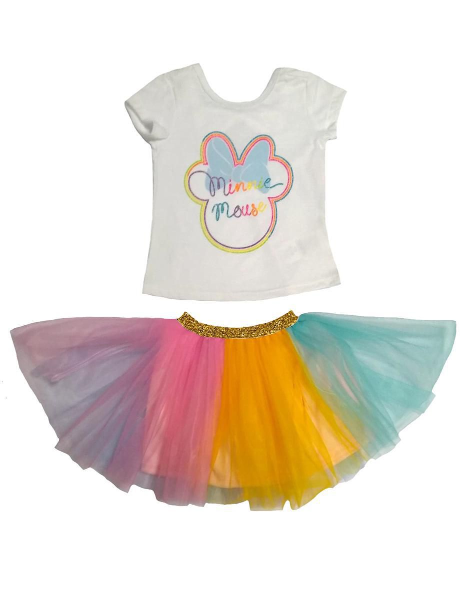 Conjunto Disney de algodón para bebé niña 2 piezas
