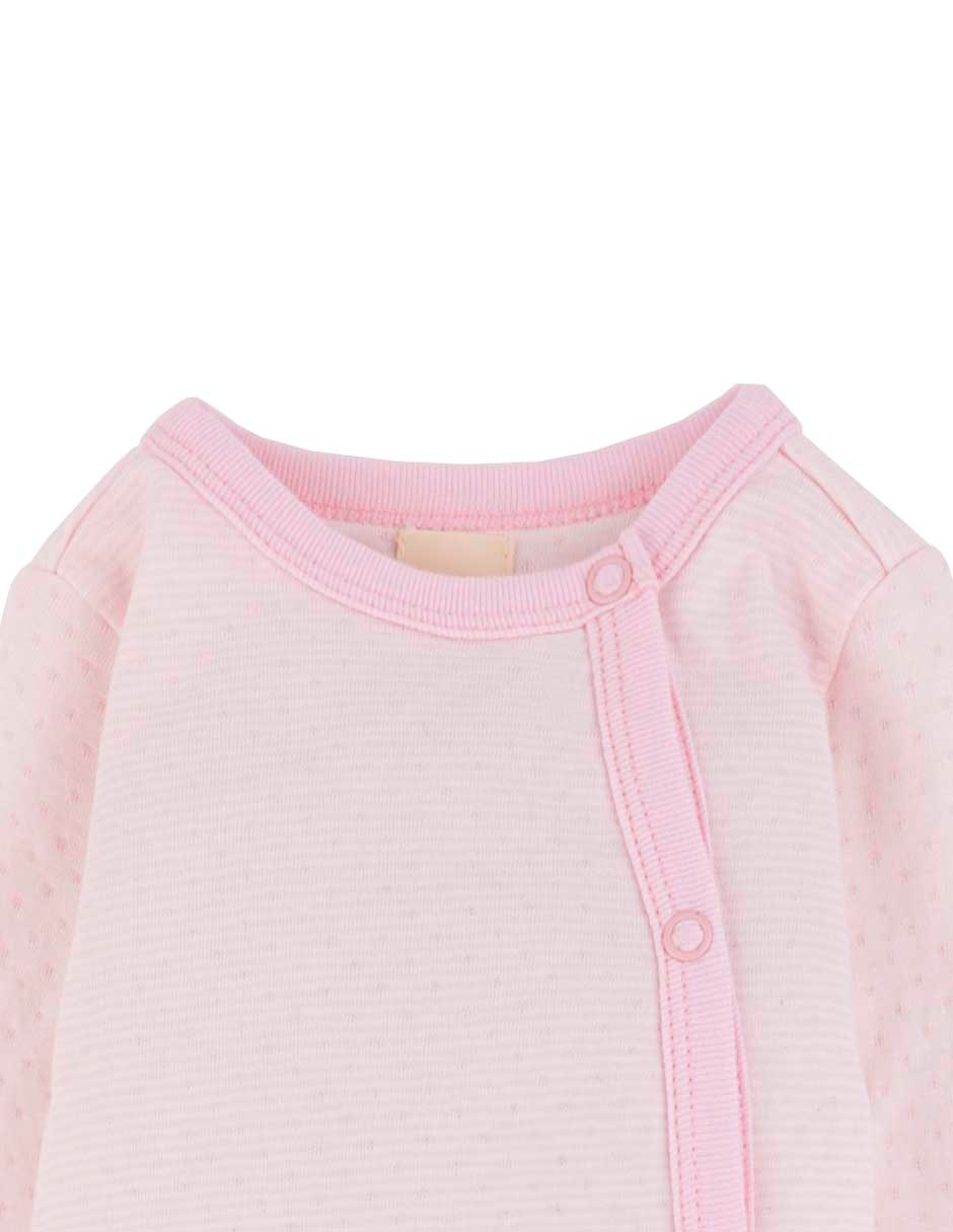 Mameluco de algodón para bebé niña