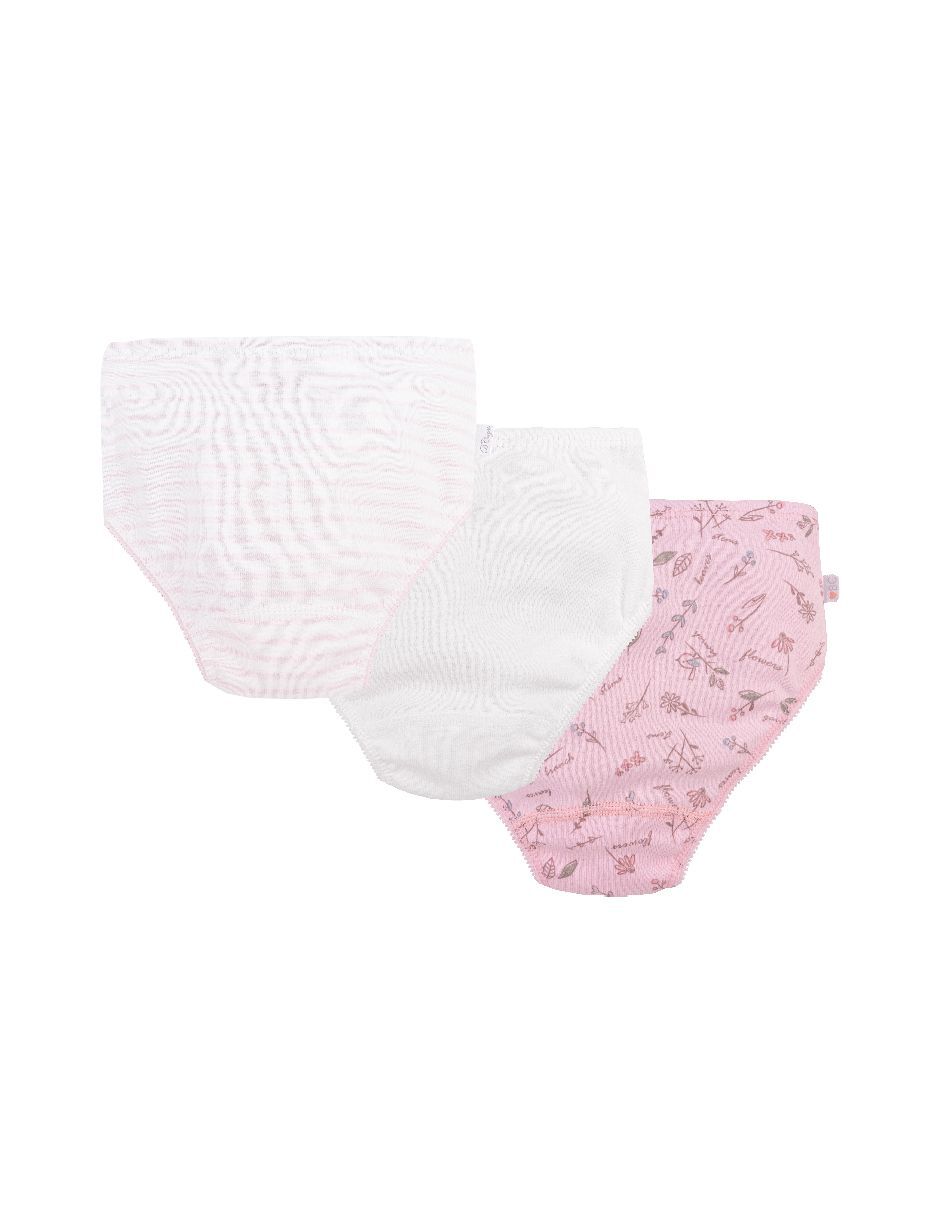Set panty Baby algodón para niña 3