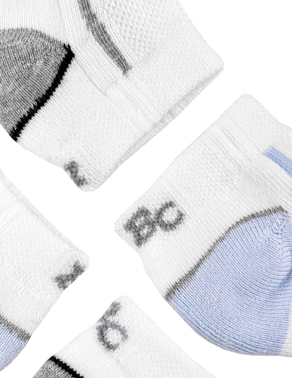 Tin antiderrapante Baby de algodón para bebé niño 2 pares 2