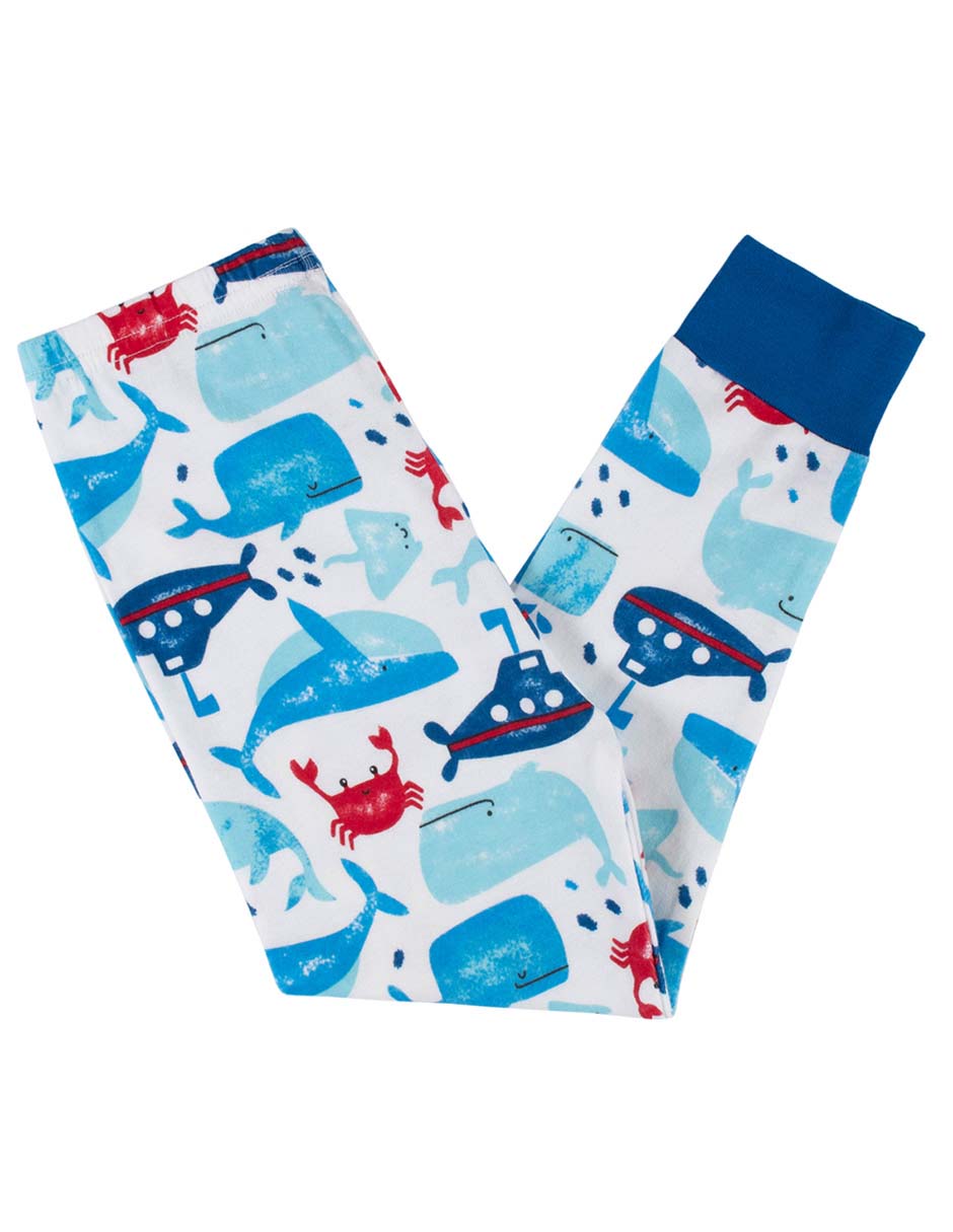 Conjunto pijama Ballenas para niño 4
