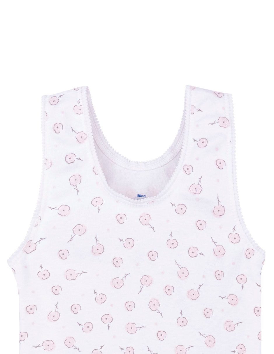 Camiseta cuello redondo Mon Caramel para bebé niña 4