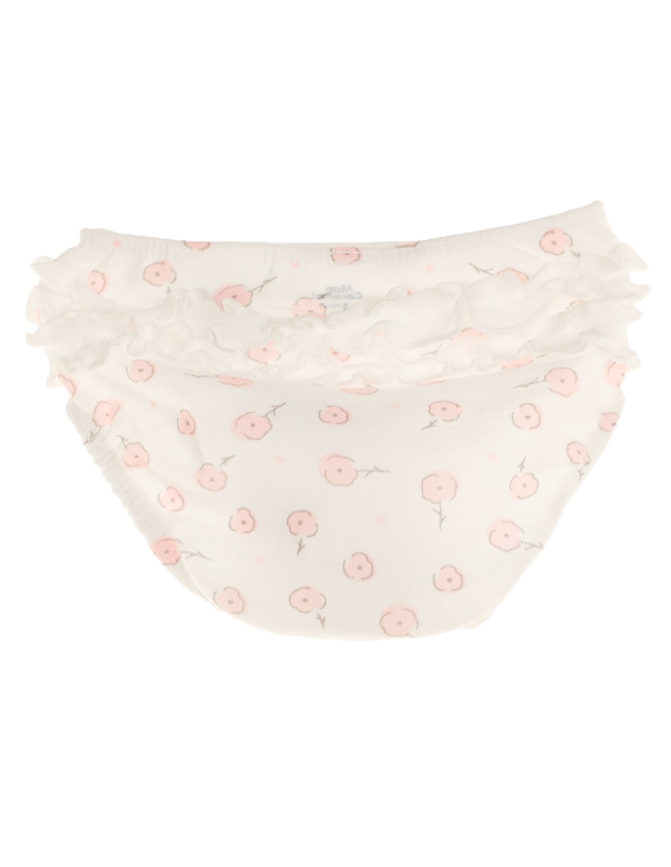 Panty Mon Caramel Basics algodón para bebé niña