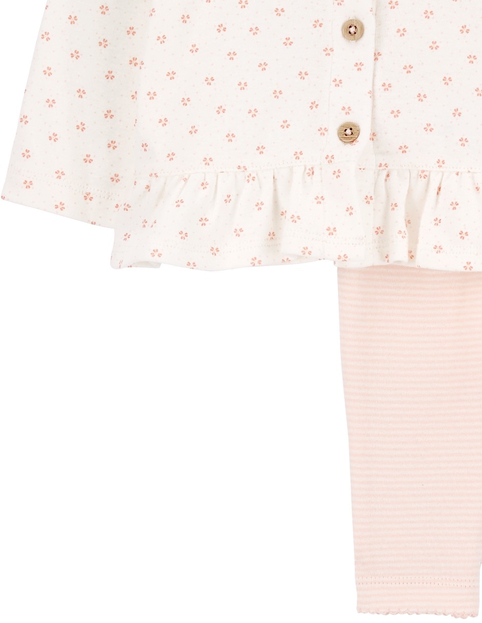 Conjunto Carter's de algodón para niña