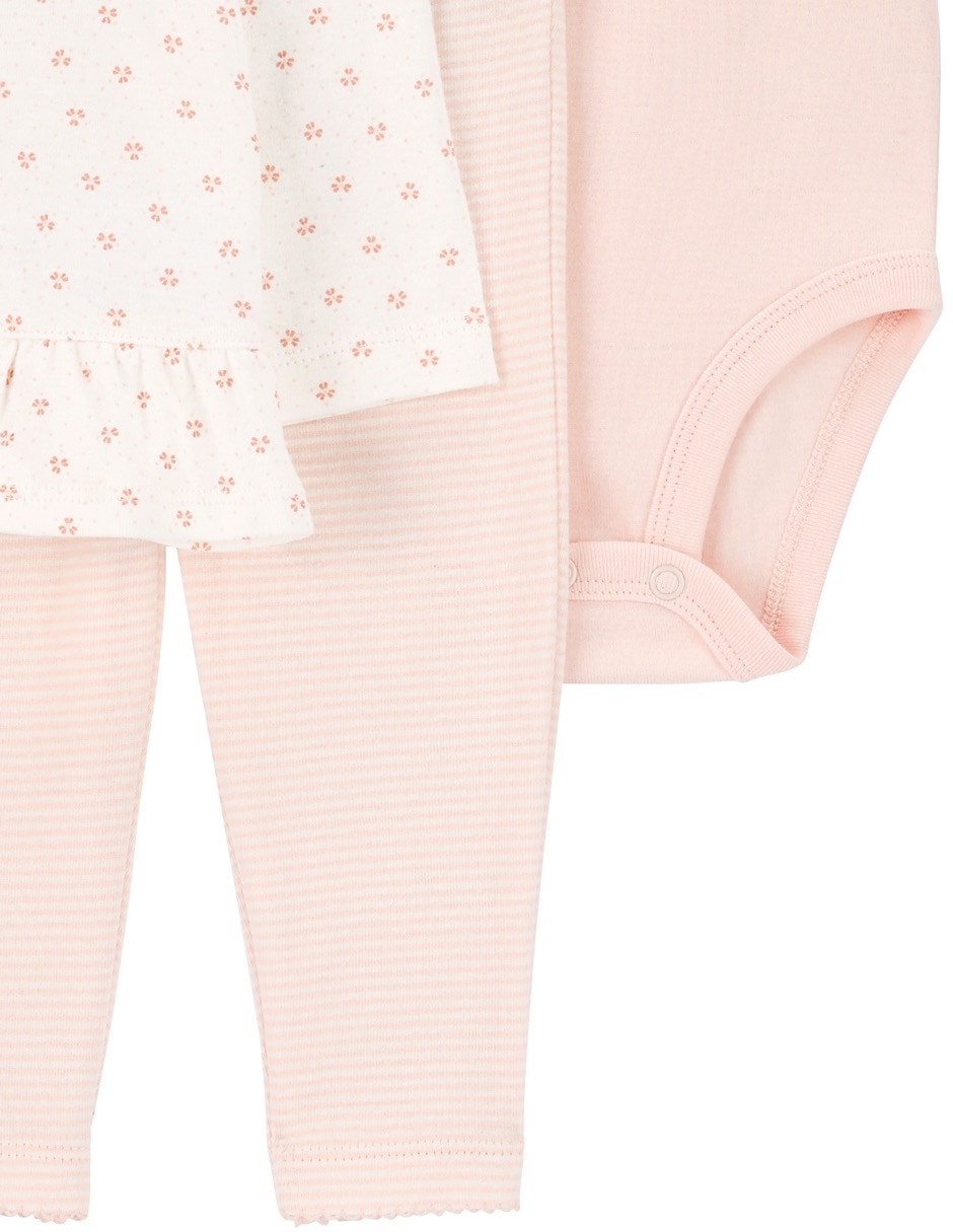 Conjunto Carter's de algodón para niña