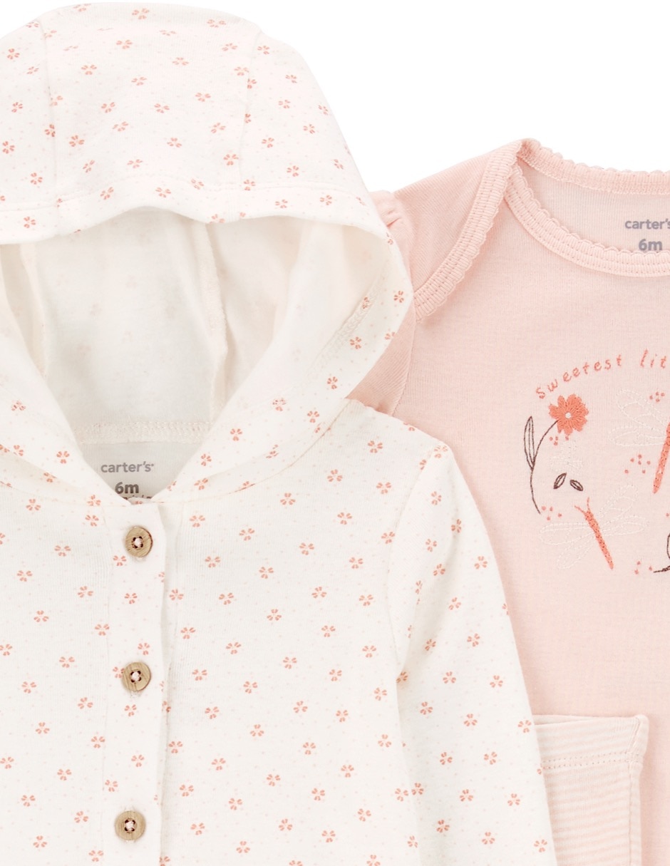 Conjunto Carter's de algodón para niña