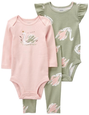 Conjunto de algodón para niña 3 piezas Conjunto de algodón para niña 3 piezas