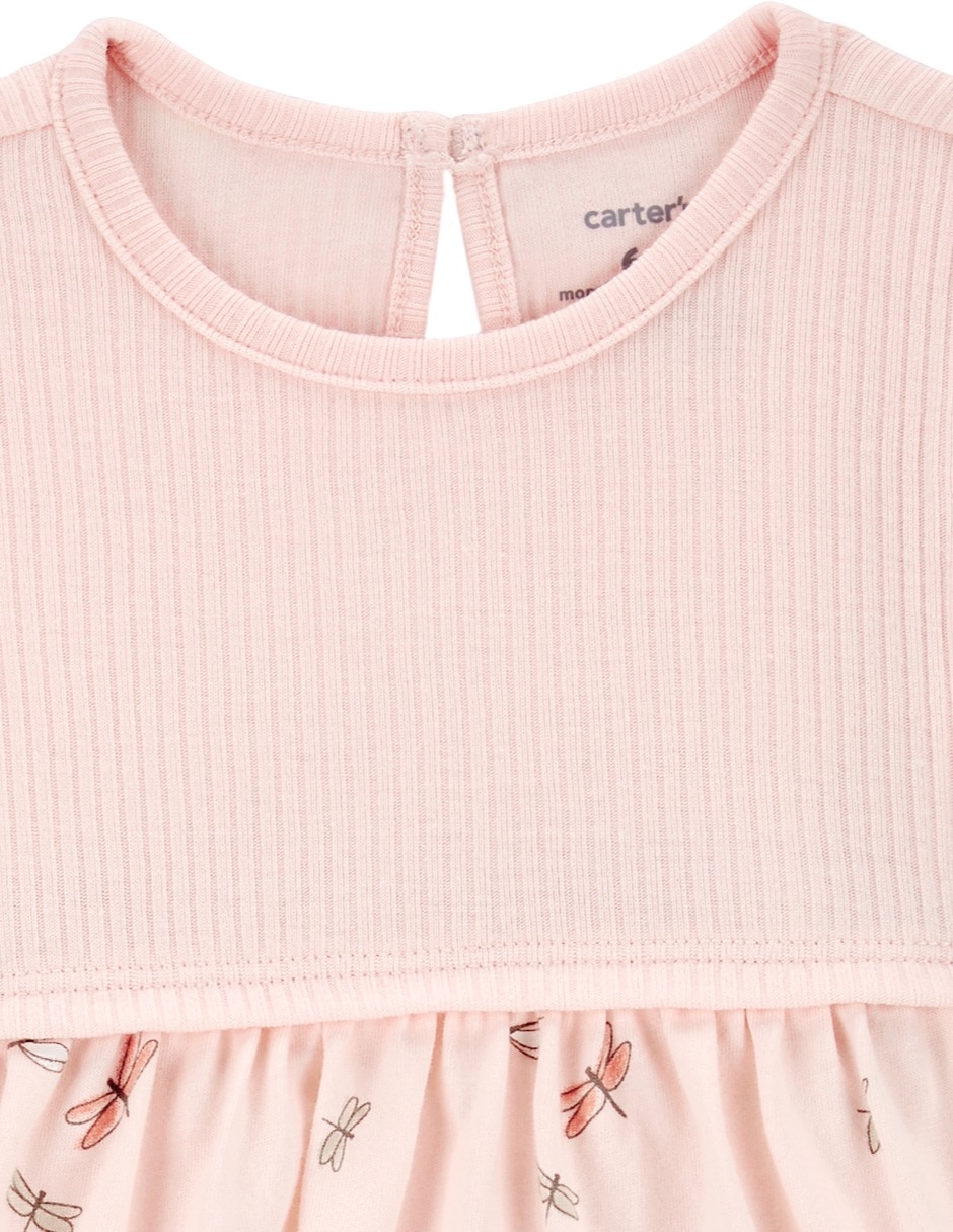 Conjunto Carter's de algodón para bebé niña 2 piezas