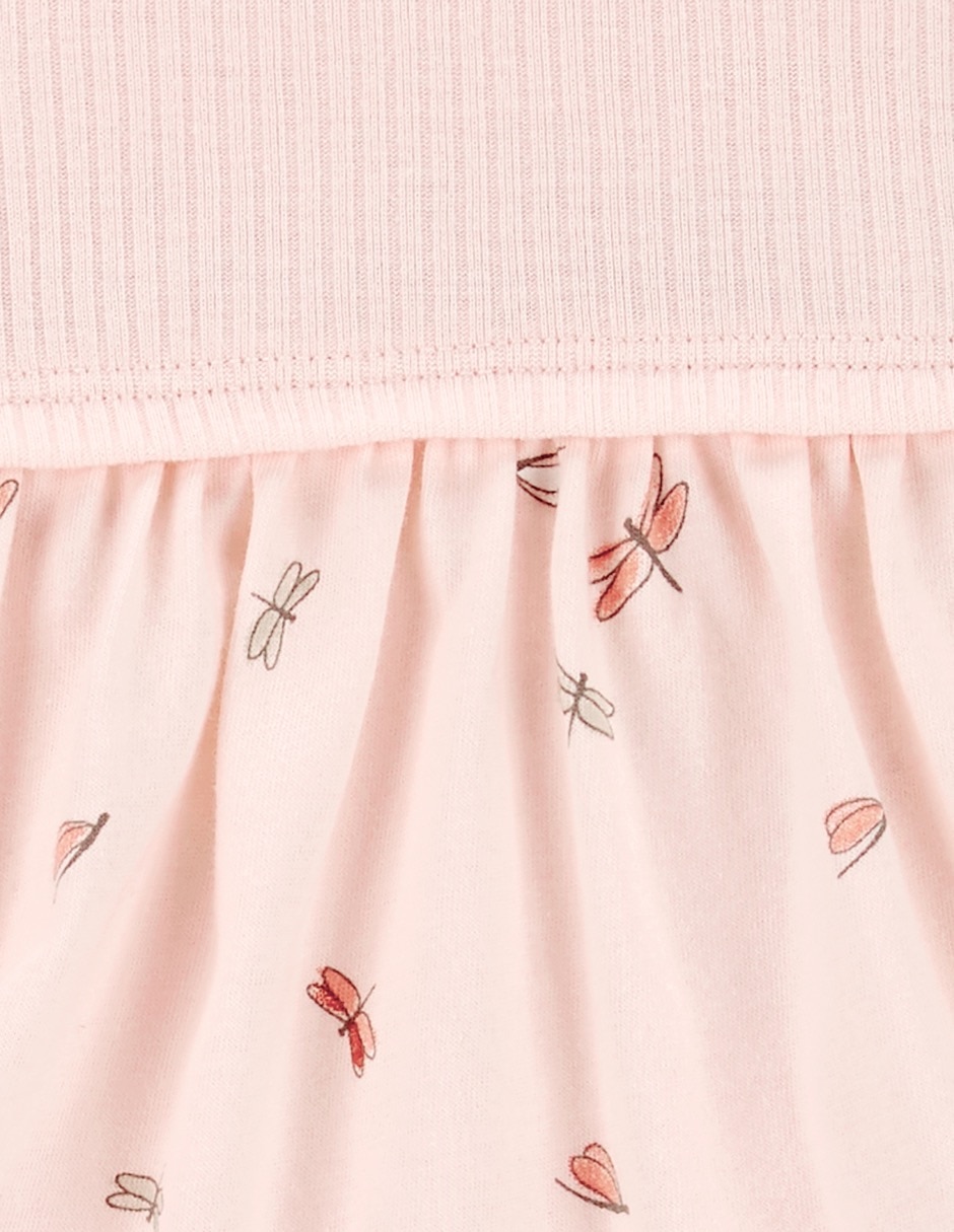 Conjunto Carter's de algodón para bebé niña 2 piezas
