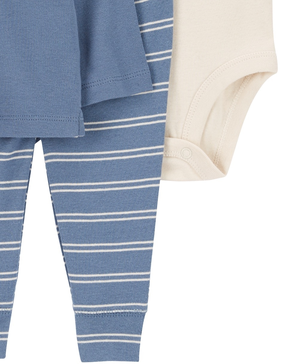 Conjunto de algodón para niño 3 piezas 6