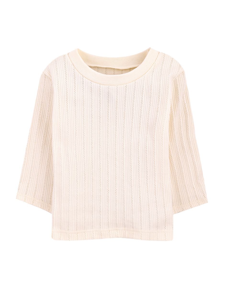 Camiseta cuello redondo Baby Creysi unisex