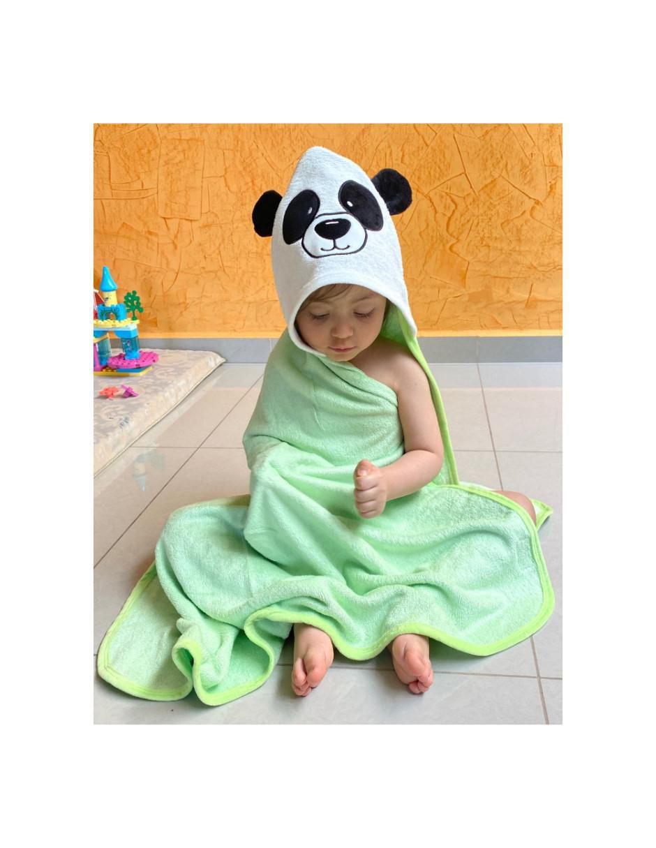 Salida de baño Beborganik Panda de bambú