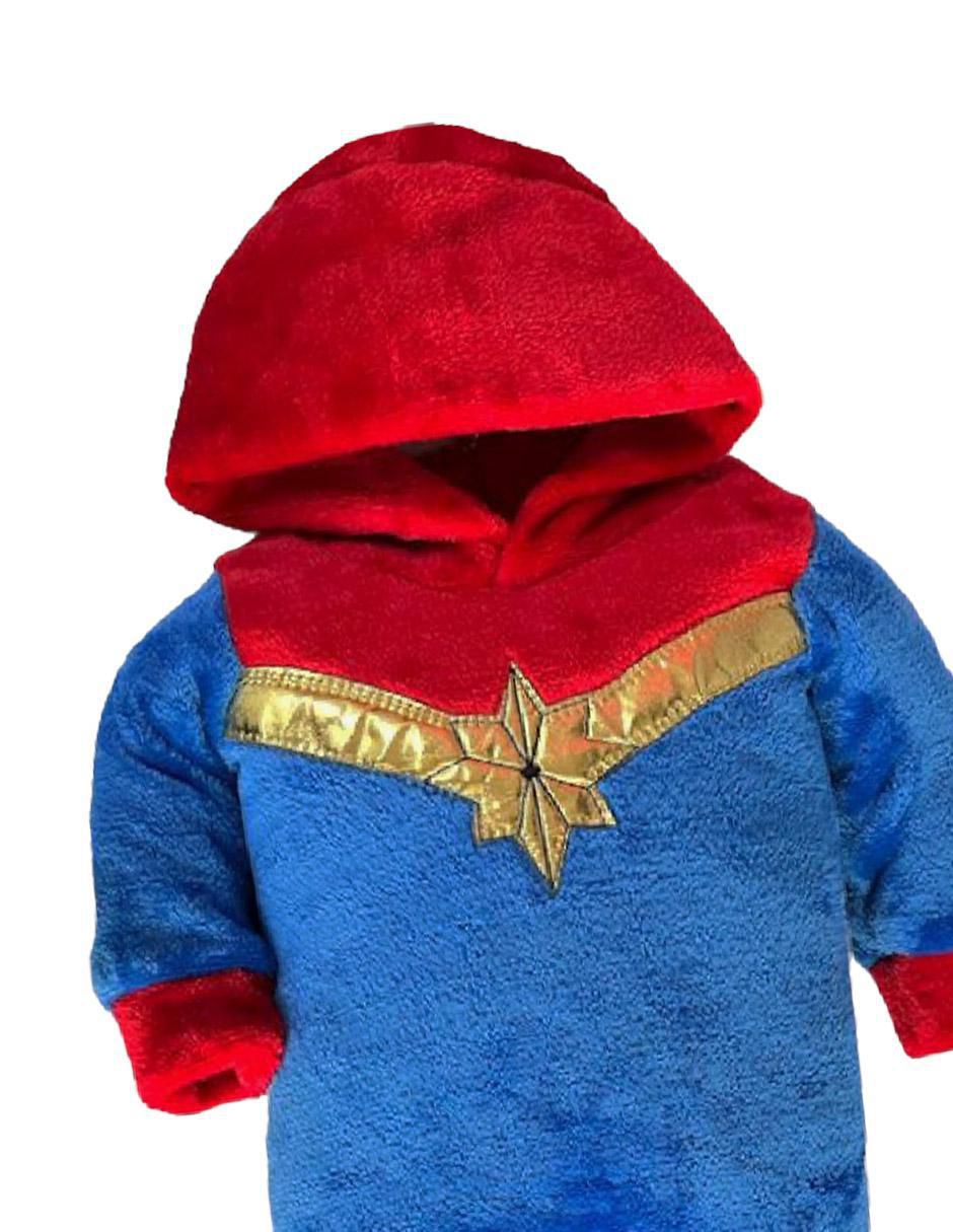 Mameluco Marvel Captain Marvel para bebé niña