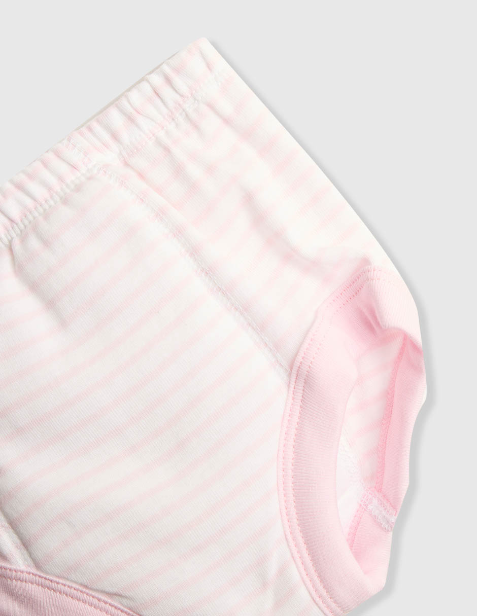 Set calzón Baby de algodón para bebé niña 3