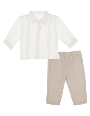 Conjunto de lino para bebé niño 2 piezas Conjunto de lino para bebé niño 2 piezas