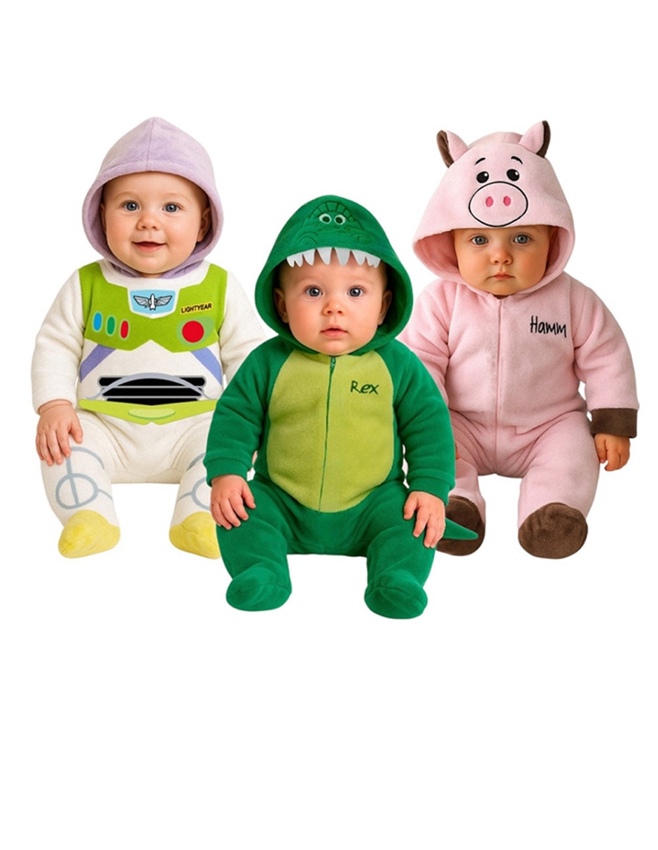 Set de mamelucos Disney Toy Story de flannel unisex