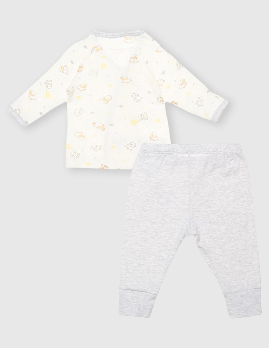 Conjunto Baby de algodón para bebé niño 3 piezas 2