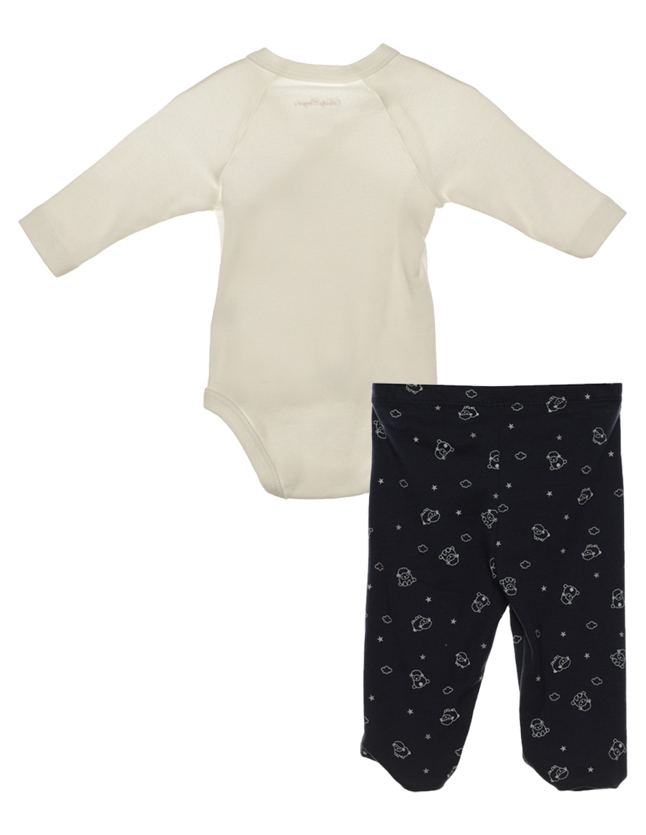 Conjunto Baby de algodón para bebé niño 3 piezas 2