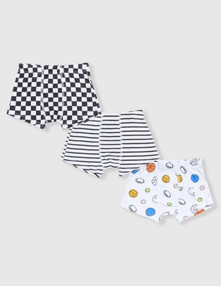 Set bóxer Baby de algodón para bebé niño Set bóxer Baby de algodón para bebé niño
