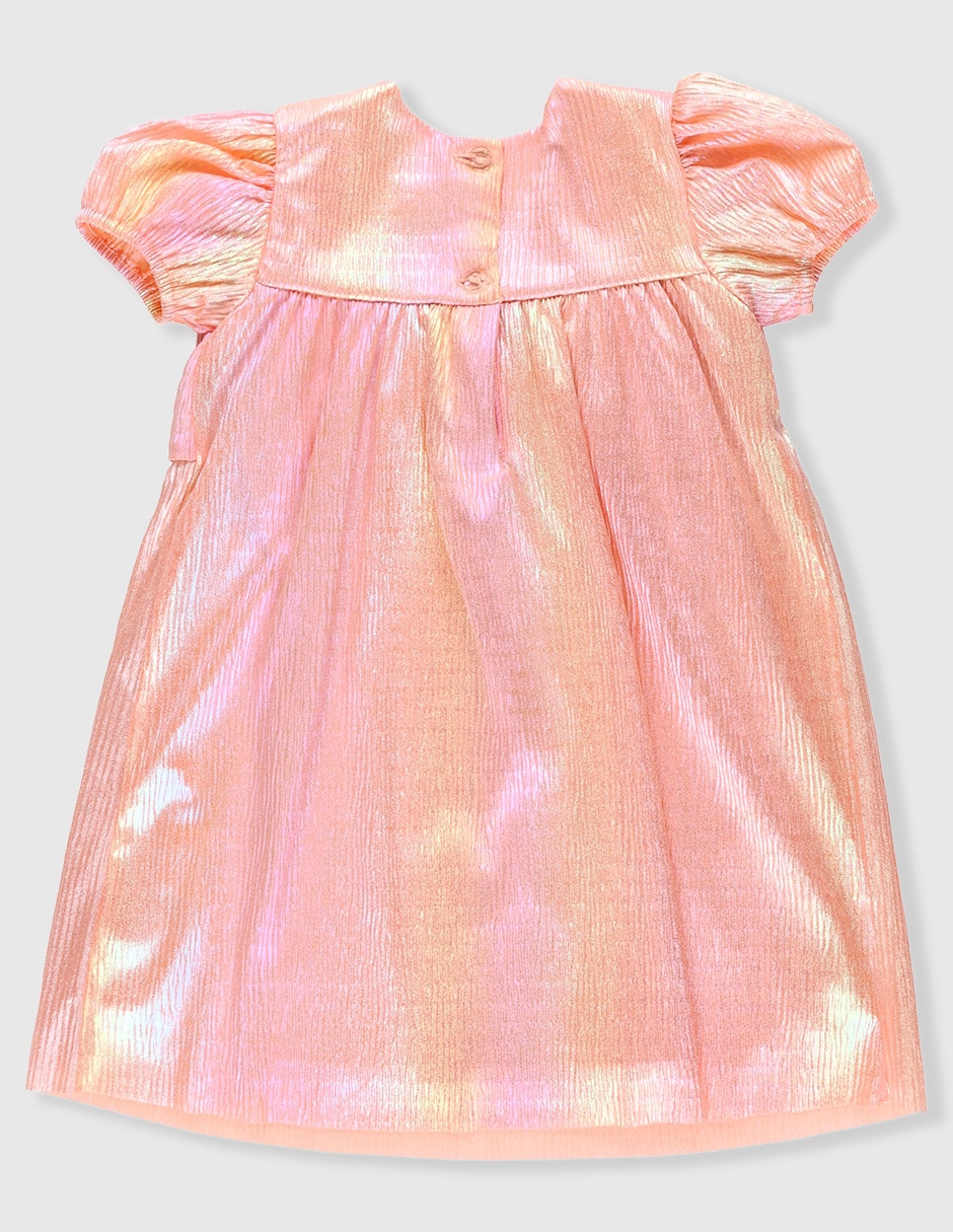 Vestido Fiorella manga globo para bebé niña