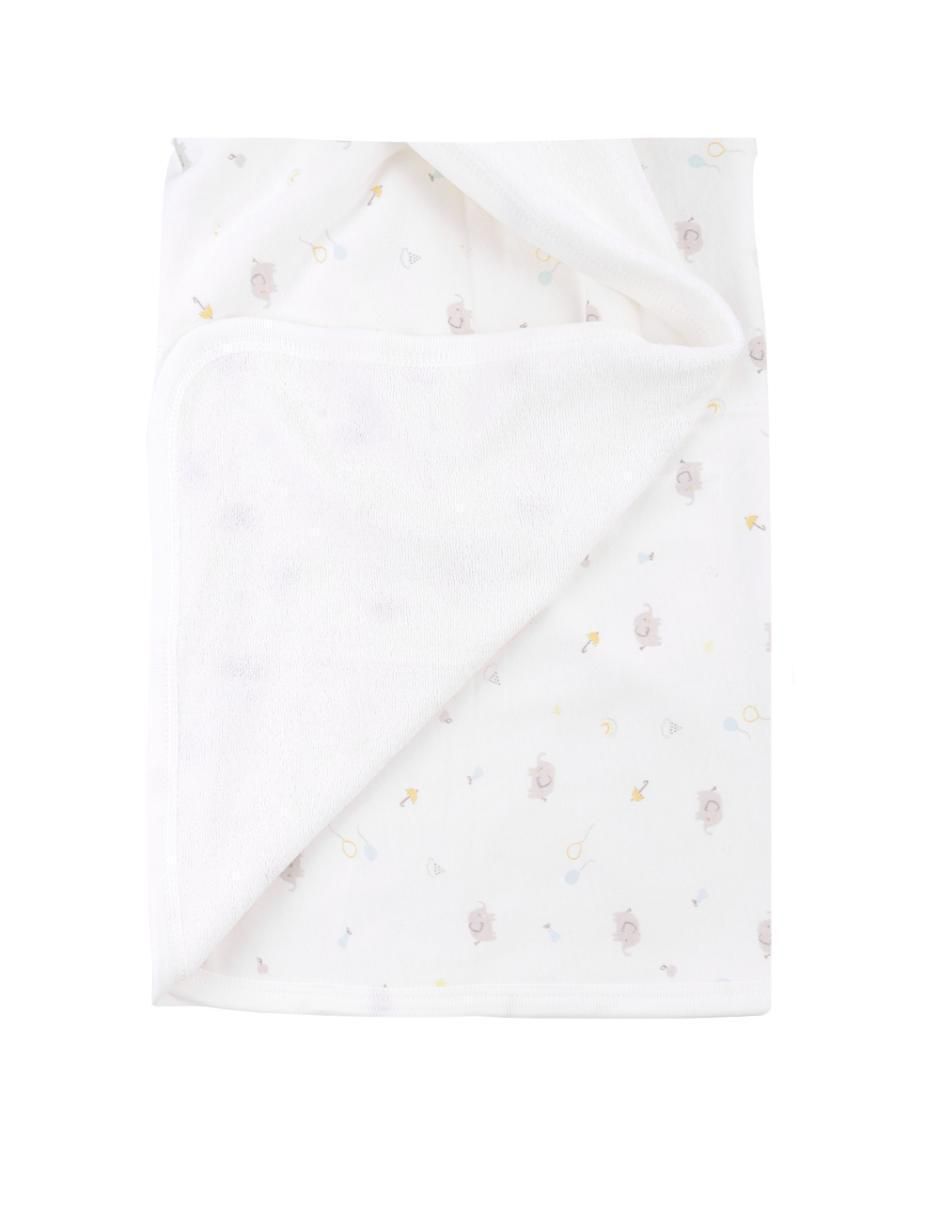 Set bata de baño con gorro Básicos para bebé