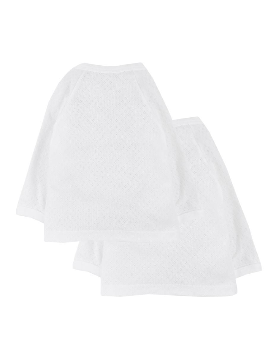 Set playera Básicos manga larga para infantil
