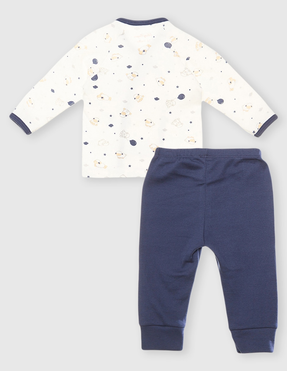 Conjunto Baby de algodón para bebé niño 3 piezas 2