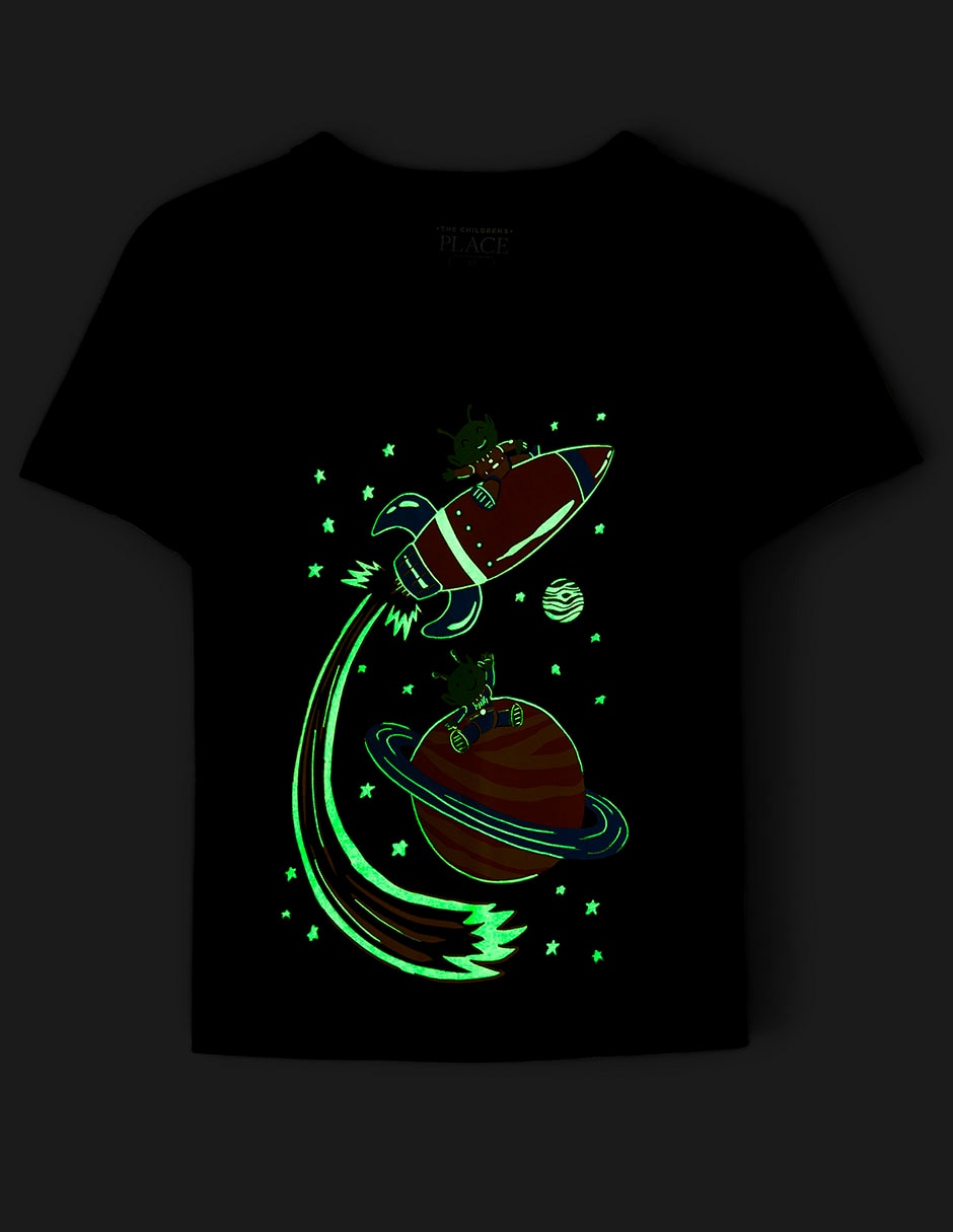 Playera The Childrens Place manga corta para niño 4