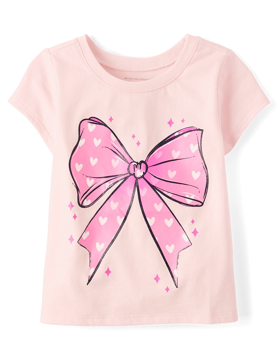 Playera manga corta para niña Playera manga corta para niña