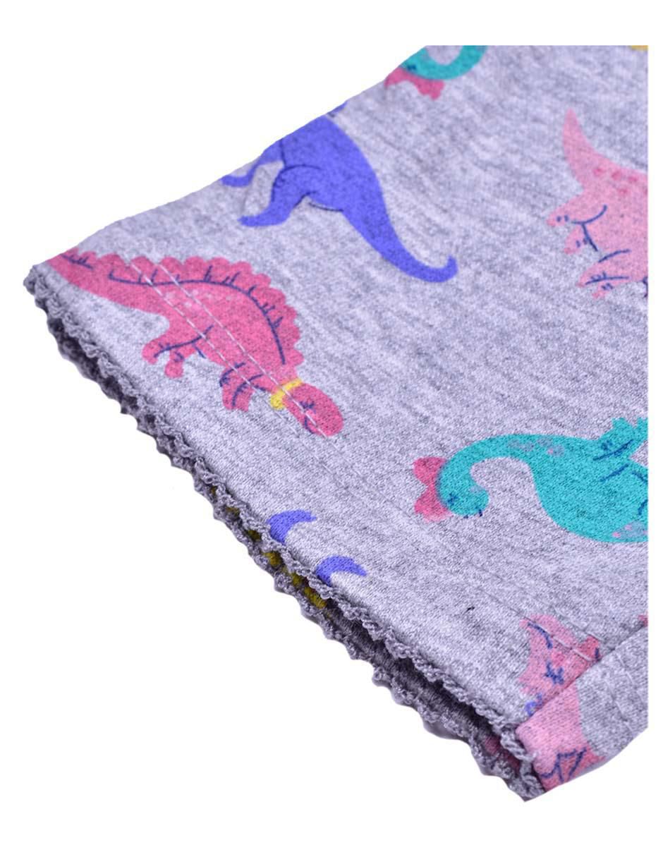 Conjunto de algodón para bebé niña 3 piezas 8