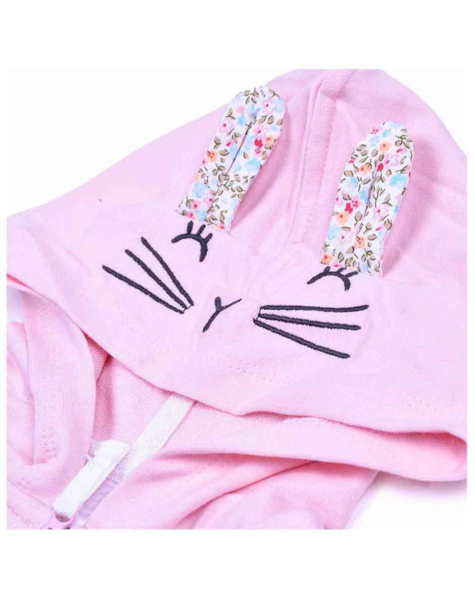 Conjunto de algodón para bebé niña 3 piezas