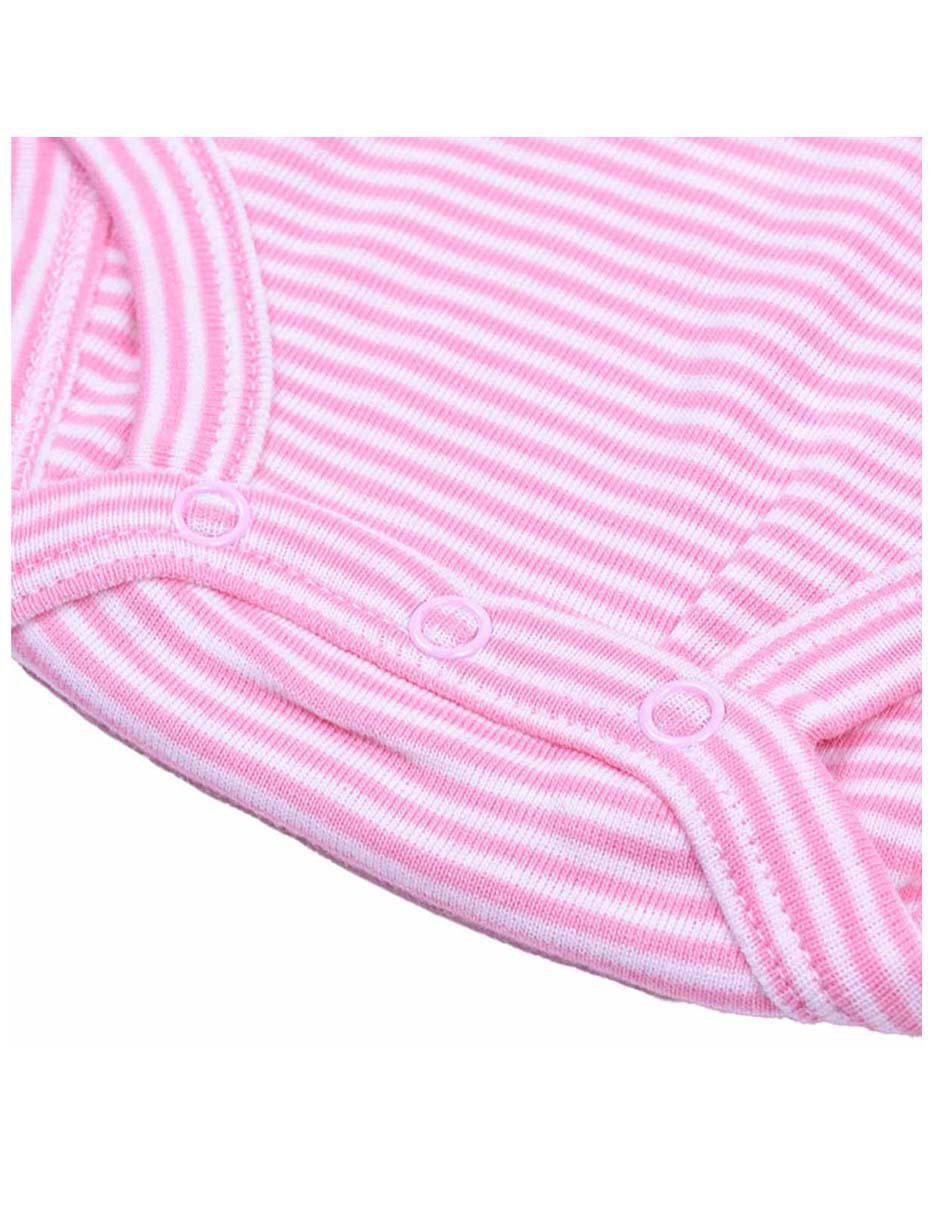 Conjunto de algodón para bebé niña 3 piezas 6