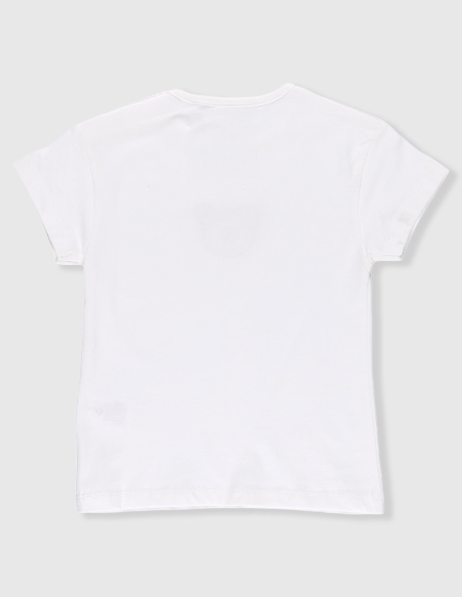Playera manga corta para bebé niña