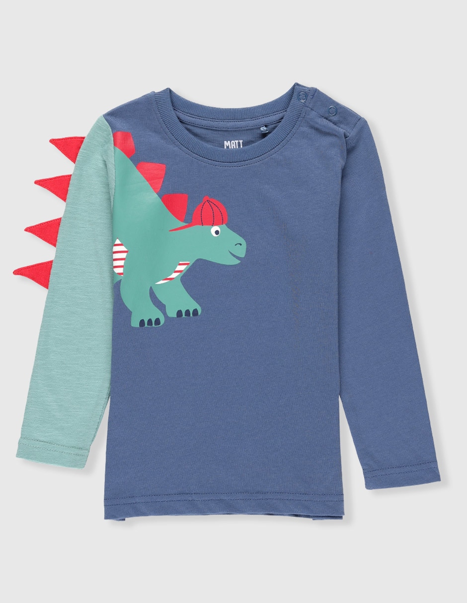 Playera Matt & manga larga para bebé niño 1